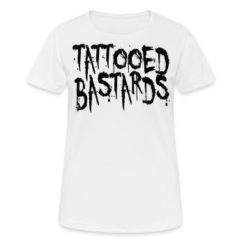 tattoo tattoos tattoo inked black - Women's Breathable T-Shirt - white - Front - AI Model Female 172 dark (172cm)
