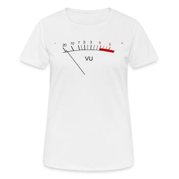 meter - Women's Breathable T-Shirt - white - Front - AI Model Female 172 dark (172cm)