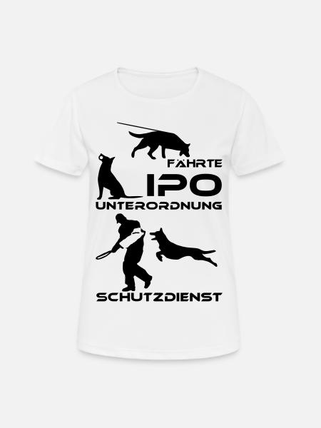 78 - IPO (anciennement VPG) - T-shirt respirant Femme - blanc
