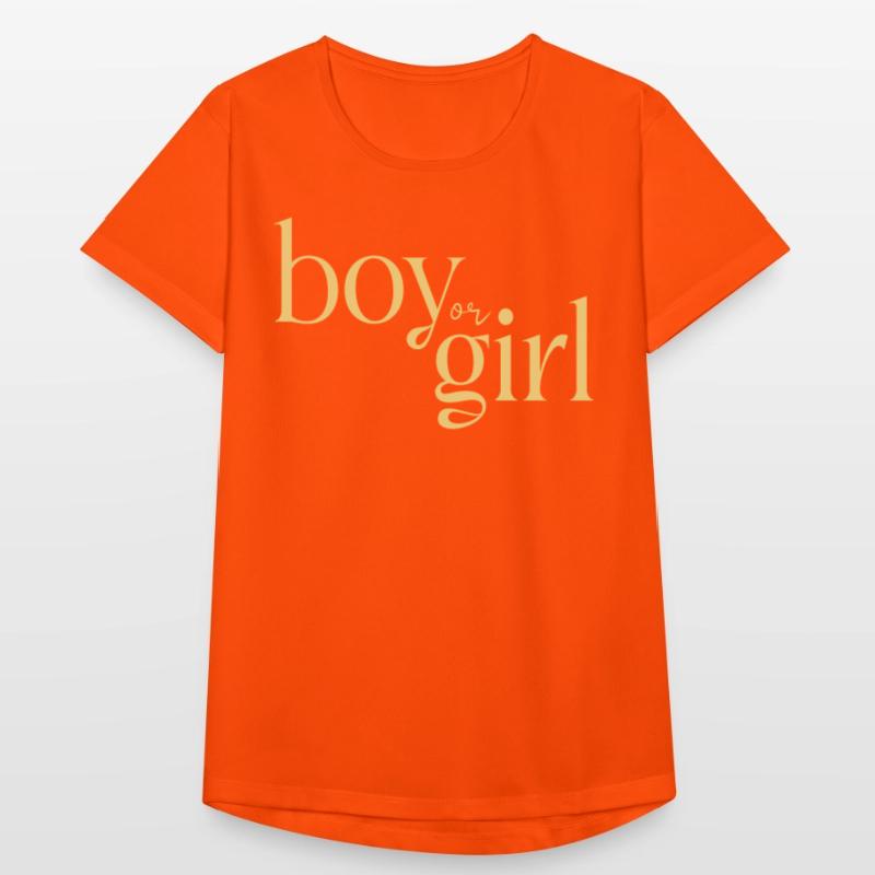 Junge oder Mädchen Frauen T-Shirt atmungsaktiv