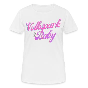 Volkspark Baby 1887 Mädchen - Frauen T-Shirt atmungsaktiv - Weiß - Vorne - AI Model Female 172 dark (172cm)