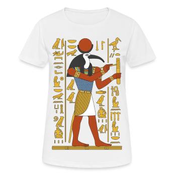 , dieu de la Sagesse - T-shirt respirant Femme - blanc - Devant - AI Model Female 172 dark (172cm)