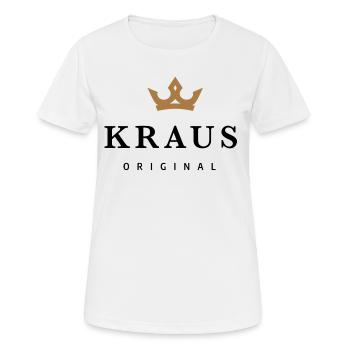 Curly - Women's Breathable T-Shirt - white - Front - AI Model Female 172 dark (172cm)