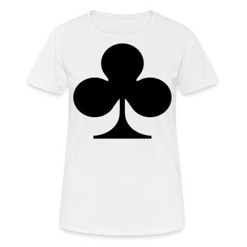 cards - Women's Breathable T-Shirt - white - Front - AI Model Female 172 dark (172cm)