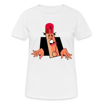 Tommy Cooper - Women's Breathable T-Shirt - white - Front - AI Model Female 172 dark (172cm)
