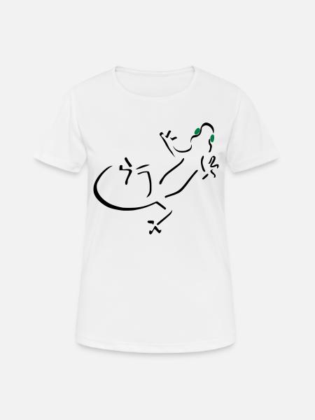 Margfunvallée - T-shirt respirant Femme - blanc