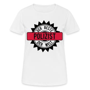 the best cop 2c - Women's Breathable T-Shirt - white - Front - AI Model Female 172 dark (172cm)