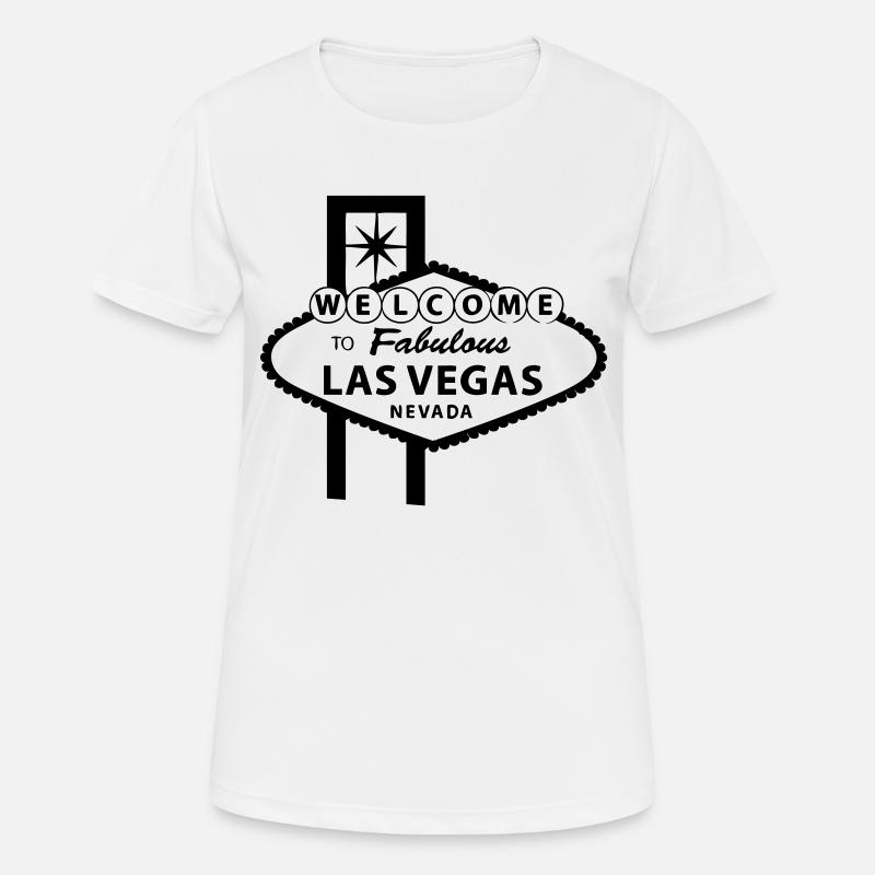 Las Vegas - Women's Breathable T-Shirt - white
