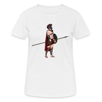 Ulysse, Ulysses, Mythologie grecque - T-shirt respirant Femme - blanc - Devant - AI Model Female 172 dark (172cm)