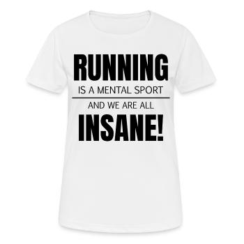 Fußball Soccer - Frauen T-Shirt atmungsaktiv - Weiß - Vorne - AI Model Female 172 dark (172cm)
