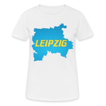 LEIPZIG - T-shirt respirant Femme - blanc - Devant - AI Model Female 172 dark (172cm)