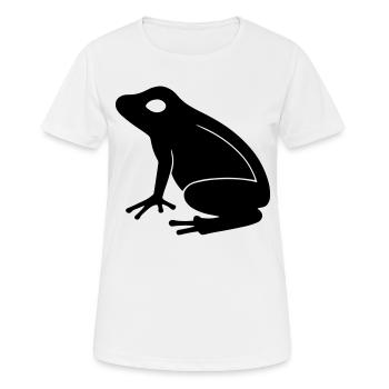 Frog - Women's Breathable T-Shirt - white - Front - AI Model Female 172 dark (172cm)