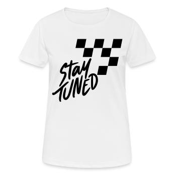 The goal is success! - Women's Breathable T-Shirt - white - Front - AI Model Female 172 dark (172cm)