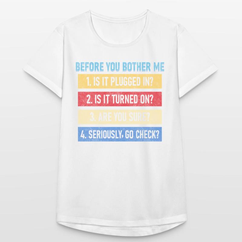 Computer Whisperer Tech Support Computer Frauen T-Shirt atmungsaktiv