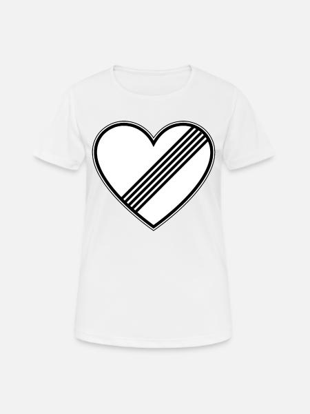 Tempolimit aufgehoben - Frauen T-Shirt atmungsaktiv - Weiß