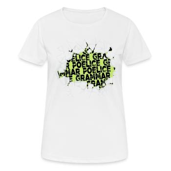 book children i love books birthday present idea - Women's Breathable T-Shirt - white - Front - AI Model Female 172 dark (172cm)