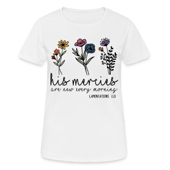 Église Religion Catholique Catholique Jésus-Christ - T-shirt respirant Femme - blanc - Devant - AI Model Female 172 dark (172cm)
