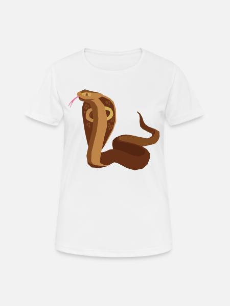 Wildtiere - Frauen T-Shirt atmungsaktiv - Weiß