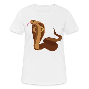 Wildtiere - Frauen T-Shirt atmungsaktiv - Weiß - Vorne - AI Model Female 172 dark (172cm)