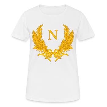 Napoleon Bonaparte - Women's Breathable T-Shirt - white - Front - AI Model Female 172 dark (172cm)