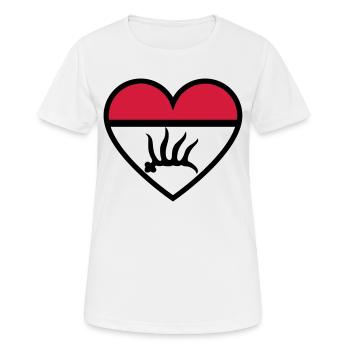 Gp - Women's Breathable T-Shirt - white - Front - AI Model Female 172 dark (172cm)