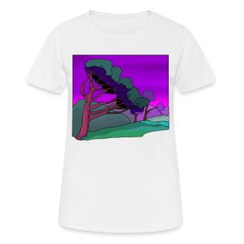 strauecher buesche shrubbery garten garden plants1 - Frauen T-Shirt atmungsaktiv - Weiß - Vorne - AI Model Female 172 dark (172cm)