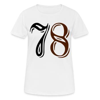 Swagg Dept. 78 - T-shirt respirant Femme - blanc - Devant - AI Model Female 172 dark (172cm)