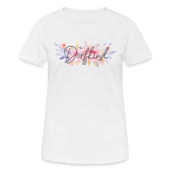 Dorfkind Tante Emmas Laedele Shirt Transparent - Frauen T-Shirt atmungsaktiv - Weiß - Vorne - AI Model Female 172 dark (172cm)