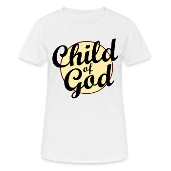 Child of God - Women's Breathable T-Shirt - white - Front - AI Model Female 172 dark (172cm)