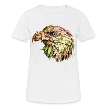 eagle eagle - Women's Breathable T-Shirt - white - Front - AI Model Female 172 dark (172cm)