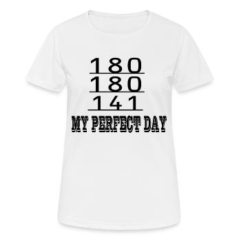 Darts Dart - Women's Breathable T-Shirt - white - Front - AI Model Female 172 dark (172cm)