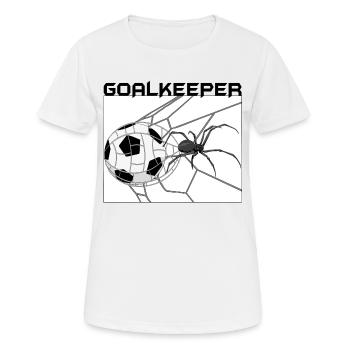 Gardiens - T-shirt respirant Femme - blanc - Devant - AI Model Female 172 dark (172cm)