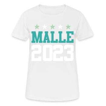 Malle 2023 - T-shirt respirant Femme - blanc - Devant - AI Model Female 172 dark (172cm)