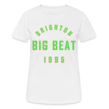 BRIGHTON BIG BEAT 995 - T-shirt respirant Femme - blanc - Devant - AI Model Female 172 dark (172cm)