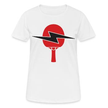 Paddle - Women's Breathable T-Shirt - white - Front - AI Model Female 172 dark (172cm)
