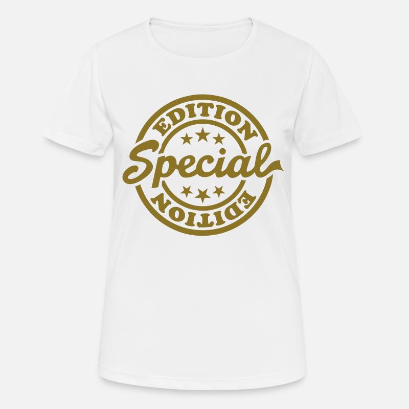 Special Edition (stamp) - Women's Breathable T-Shirt - white