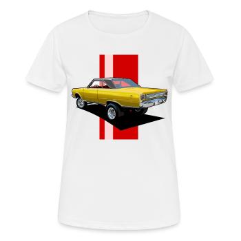 Hot rod - Women's Breathable T-Shirt - white - Front - AI Model Female 172 dark (172cm)