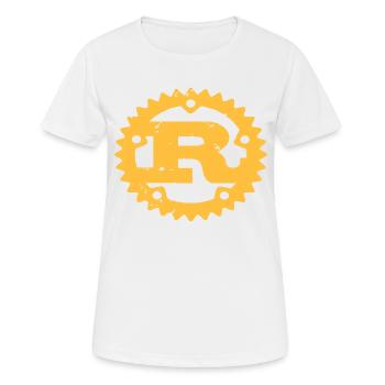 Rust Programming - Women's Breathable T-Shirt - white - Front - AI Model Female 172 dark (172cm)