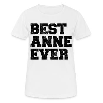Best Anne Ever Mutter Türkei Türkisch Türkiye Mama - Frauen T-Shirt atmungsaktiv - Weiß - Vorne - AI Model Female 172 dark (172cm)