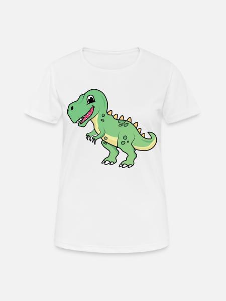 Dinosaur | T-rex | Tyrannosaurus | sweet | Child - Women's Breathable T-Shirt - white