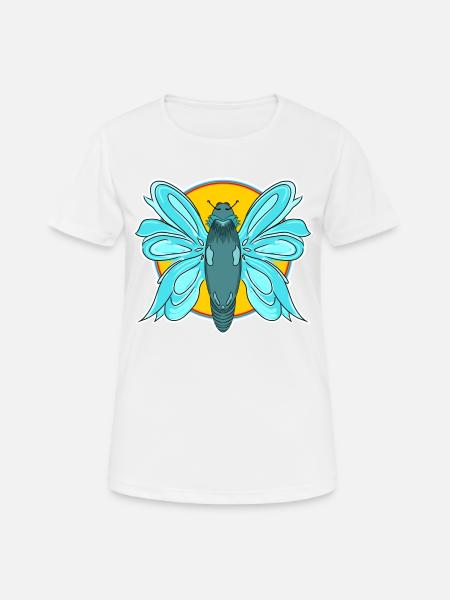 Butterflies are always in - Women's Breathable T-Shirt - white