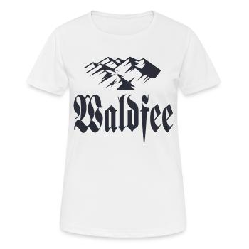 Forest Fairy - Women's Breathable T-Shirt - white - Front - AI Model Female 172 dark (172cm)