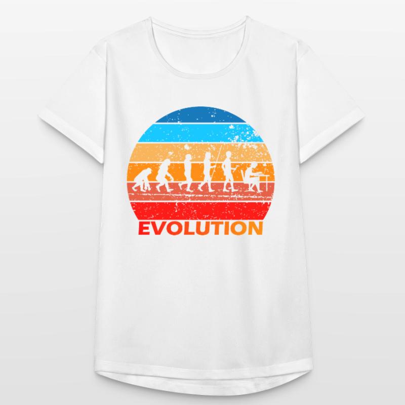 Evolution de l’informatique informatique Informatique Computer Science Computer Nerds T-shirt respirant Femme