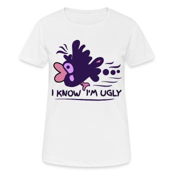 Amitié - -Drôle - T-shirt respirant Femme - blanc - Devant - AI Model Female 172 dark (172cm)