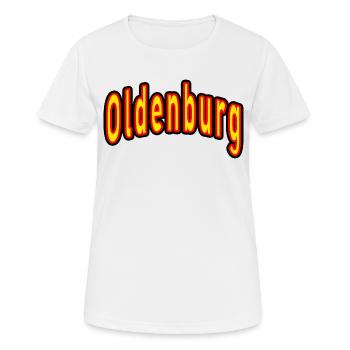 Oldenburg - T-shirt respirant Femme - blanc - Devant - AI Model Female 172 dark (172cm)