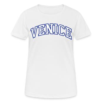 Venise Venise - T-shirt respirant Femme - blanc - Devant - AI Model Female 172 dark (172cm)