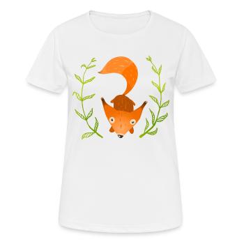 Wildtiere - Frauen T-Shirt atmungsaktiv - Weiß - Vorne - AI Model Female 172 dark (172cm)