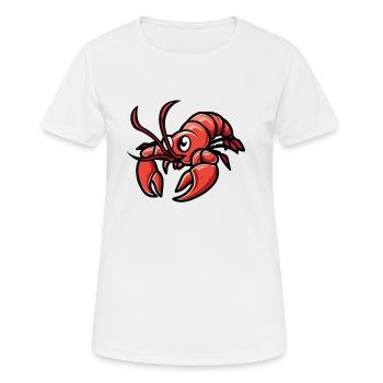 hummer - Frauen T-Shirt atmungsaktiv - Weiß - Vorne - AI Model Female 172 dark (172cm)