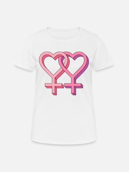 Gay Marriage - Women's Breathable T-Shirt - white