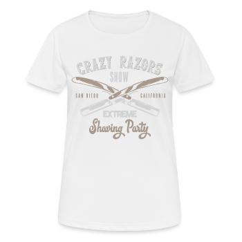 Rockabilly - Women's Breathable T-Shirt - white - Front - AI Model Female 172 dark (172cm)